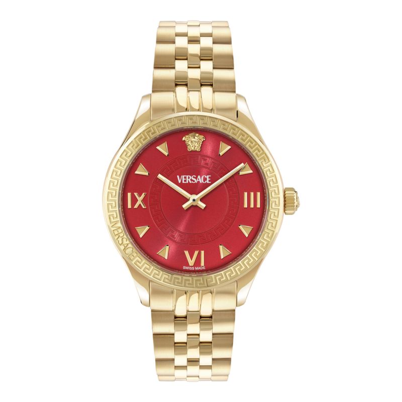 Versace Hellenyium Bracelet Watch Gold Womens